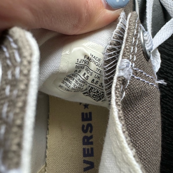 Converse High-Top Canvas Sneakers - Picture 7 of 8